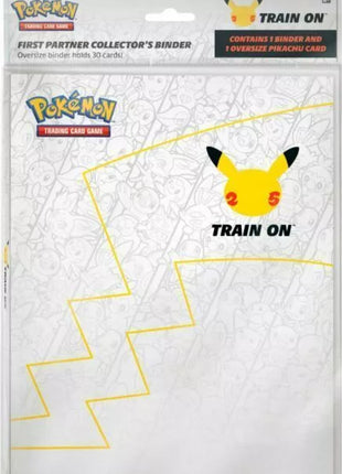 Pokemon 25th Anniversary First Partner Collectors Binder