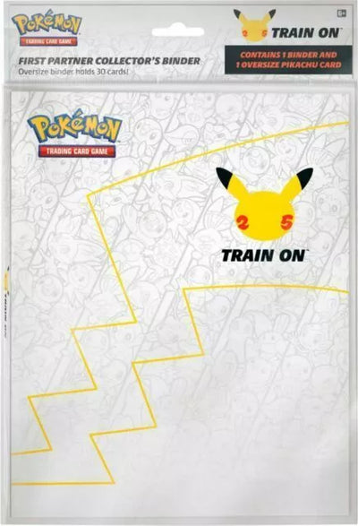 Pokemon 25th Anniversary First Partner Collectors Binder