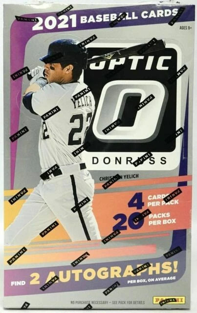 2021 Donruss Optic Baseball Hobby Box