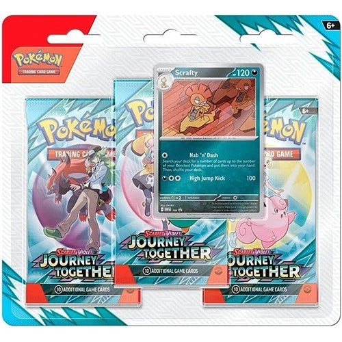Journey Together 3 Pack Blister [Various Pokemon]