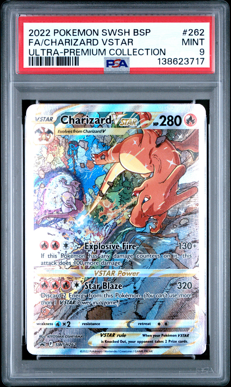 Charizard VStar swsh262/ - Promo (SP) - PSA 9