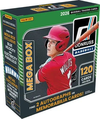 2026 Donruss Baseball Mega Box