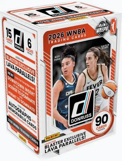 2026 Panini WNBA Donruss Basketball Hobby Blaster Box