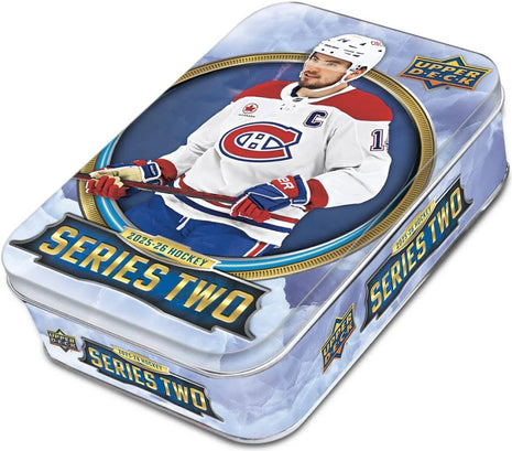 2025-26 Upper Deck Series 2 Hockey Tin
