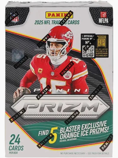 2025 Panini Prizm Football Hobby Blaster (Orange Ice)