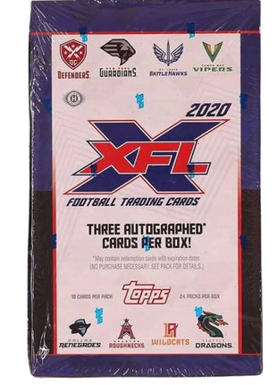 2020 Topps XFL Hobby Box (Yes, really)