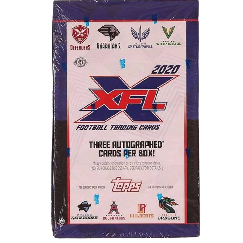 2020 Topps XFL Hobby Box (Yes, really)