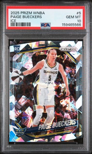 Paige Bueckers [Ice] #5 - 2025 Panini Prizm WNBA Basketball PSA 10