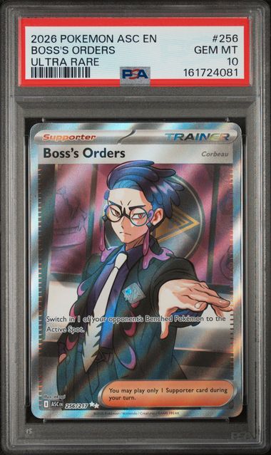 Boss's Orders: Corbeau 256/217 - Ascended Heroes (ASC) PSA 10