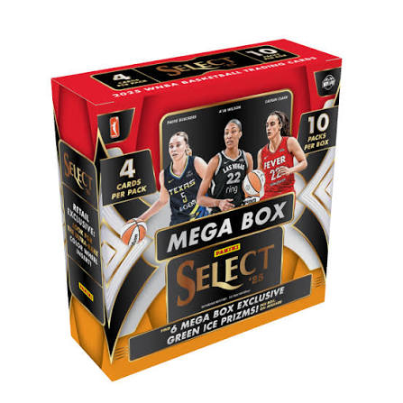 2025 Panini Select WNBA Basketball Hobby Mega Box