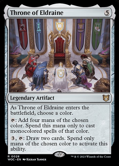 Throne of Eldraine 28 Wilds Of Eldraine Commander (WOC) [Nonfoil] NM